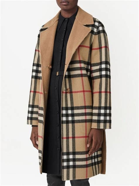 burberry burlington coat|Burberry check wool coats.